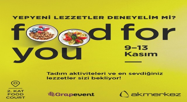Food For You 3üncü kez gerçekleşiyor