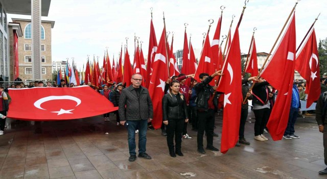 Gazi Mustafa Kemal Atatürk ebediyete intikalinin 84. yılında anıldı
