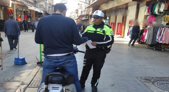 Gaziantepte 33 motosiklet trafikten men edildi.