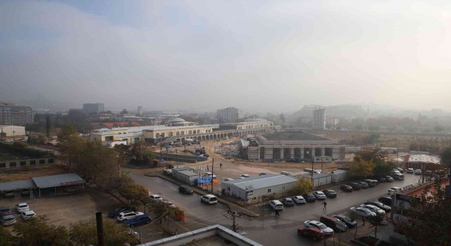 Gaziantepte yoğun sis etkili oldu