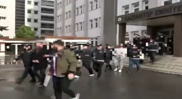 Gaziantepteki girdap operasyonunda 7 şüpheli tutuklandı