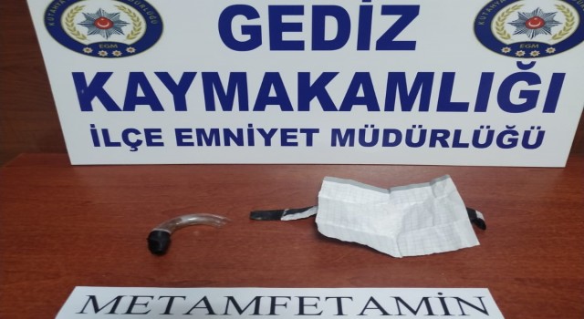 Gedizde polis uyuşturucuya göz açtırmıyor