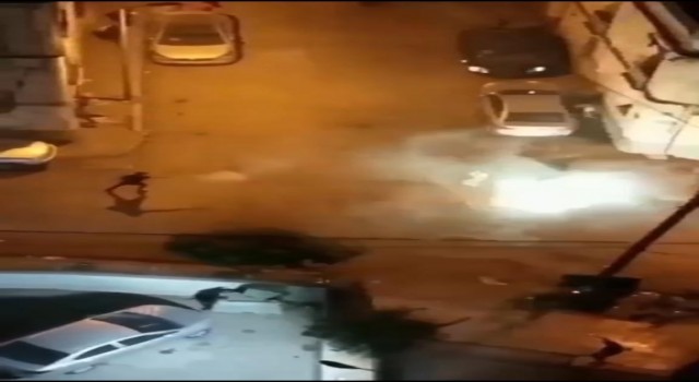 Gençlerin havai fişekle tehlikeli oyunu