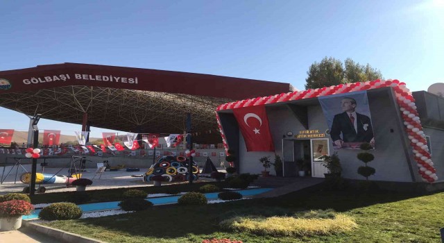Gölbaşında atık getirme merkezi faaliyete geçti