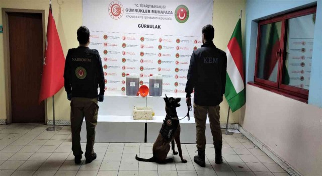 Gürbulak Sınır Kapısında metamfetamin operasyonu