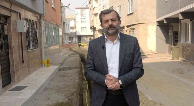 Gürsu Yenidoğanın tüm sokakları doğalgaza kavuştu