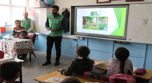 Haliliyede çocuklara çevre bilinci aşılanıyor