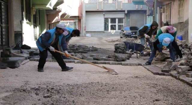 Haliliyede yol çalışmalarına tam not