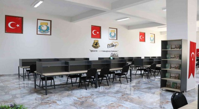 Haliliyeye okuma salonu kazandırıldı