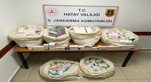 Hatayda 3 milyon liralık kaçak ilaç ele geçirildi