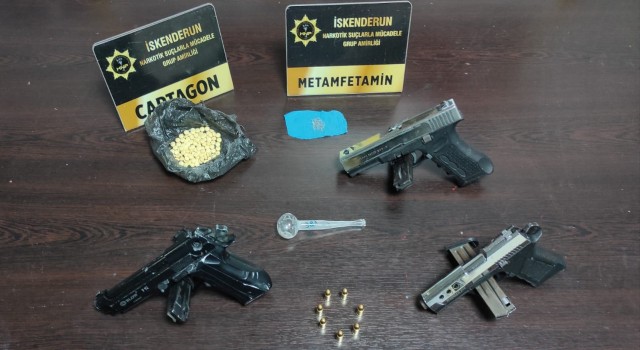Hatayda uyuşturucu hap operasyonu: 4 gözaltı