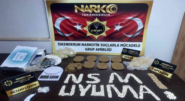 Hatayda uyuşturucu operasyonu
