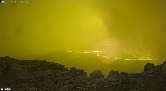 Hawaiideki Mauna Loa Yanardağında patlama