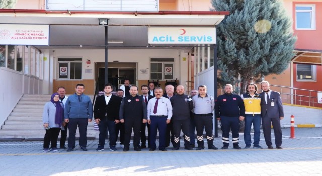 Hisarcıkta sağlık hizmetleri yerinde değerlendirildi