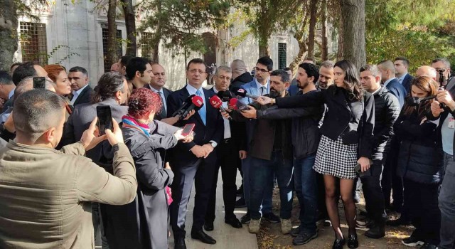 İBB Başkanı Ekrem İmamoğlu “Beraat beklediğim ortamda erteleme kararı verilmiştir”