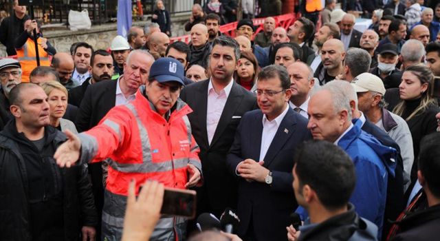 İBB Başkanı İmamoğlu ve Başkan Yüksel, Kartal’da Devam Eden Altyapı Çalışmalarını İnceledi