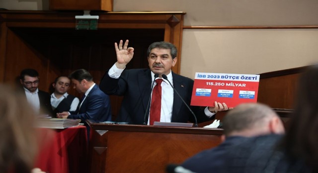 İBB meclisinde bütçe görüşüldü, Tevfik Göksu: 2023te akıbetiniz İTO seçimleri gibi olacak