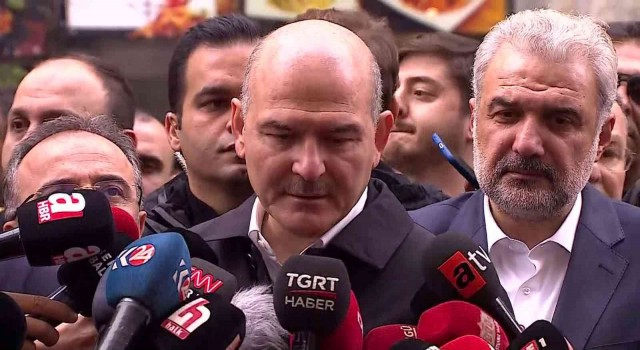 İçişleri Bakanı Süleyman Soylu: "ABD Büyükelçiliğinin taziyesini kabul etmiyoruz"
