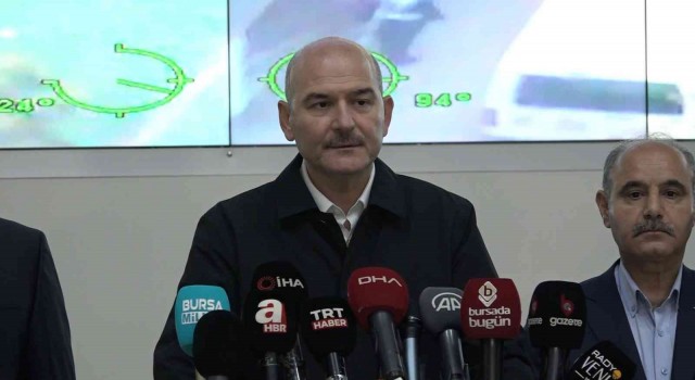 İçişleri Bakanı Soylunun yönettiği operasyondan nefes kesen görüntüler