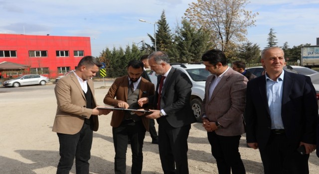İnegölün batı girişi yeni düzenlemeyle daha güvenli hâle geliyor