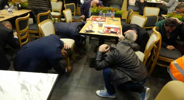 Ispartada Çök-Kapan-Tutun tatbikatı gerçekleştirildi