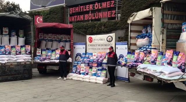 İstanbulda sahte deterjan deposuna baskın: Yaklaşık 38 ton ürün ele geçirildi