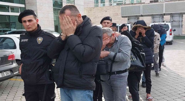 İstanbuldan Samsuna kurye ile uyuşturucu sevkiyatına 6 tutuklama