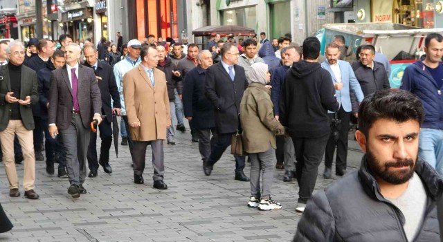 İstiklal Caddesindeki dükkanlar denetlendi