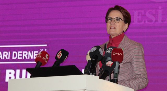 İYİ Parti Genel Başkanı Meral Akşener: “Bu seçimi alacağız”