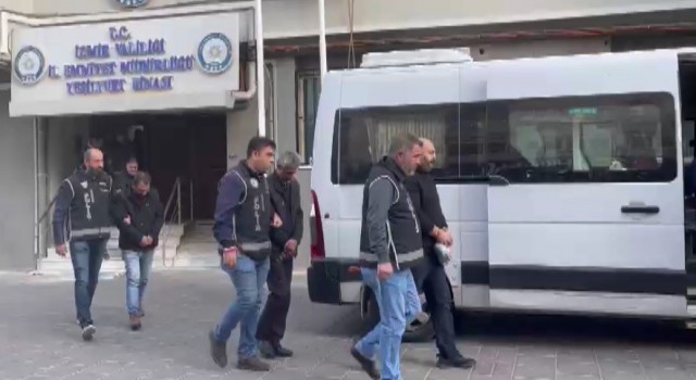 İzmir merkezli tefeci operasyonunda 8 tutuklama