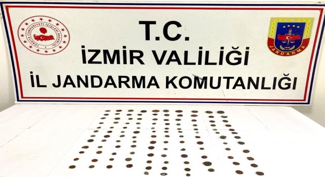 İzmirde tarihi eser ticaretine jandarmadan operasyon