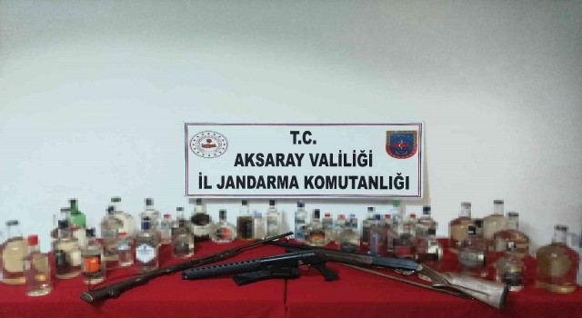 Jandarmadan yılbaşı öncesi sahte alkol operasyonu