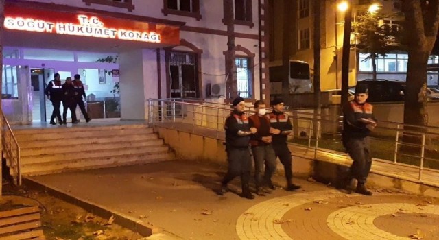 Jandarmanın yakaladığı 4 hırsızlık zanlısından 2si tutuklandı