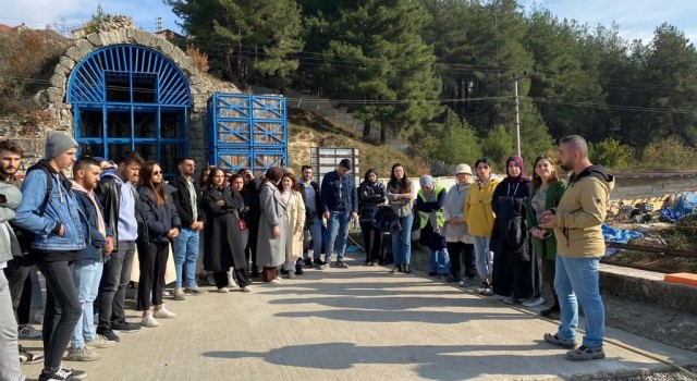 Justinianus Köprüsü restorasyonunu incelediler