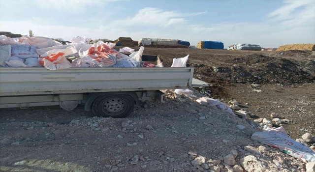 Kaçak hafriyat atığı döken şahıs yakalandı