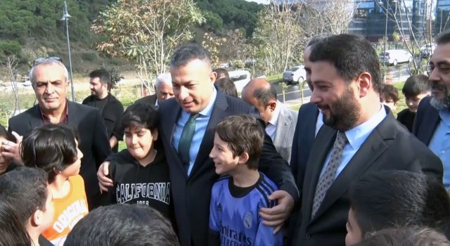 Kağıthanede Milli Ağaçlandırma Gününde fidanlar toprakla buluştu
