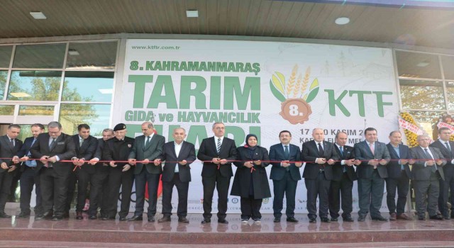 Kahramanmaraşta Tarım Gıda ve Hayvancılık Fuarı açıldı