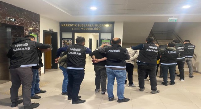 Kahramanmaraşta uyuşturucu operasyonunda 3 tutuklama