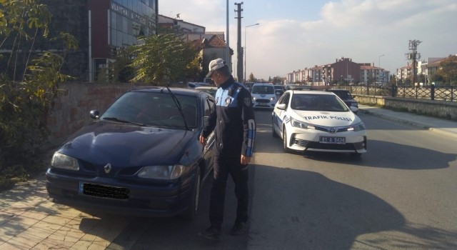Kaldırıma parka ceza