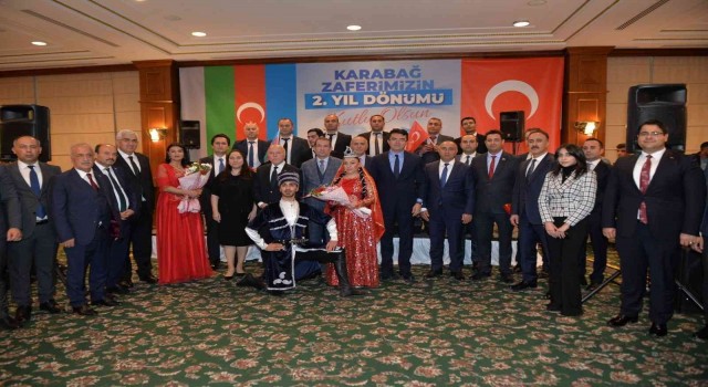 Karabağ zaferinin 2. yılı coşkuyla kutlandı