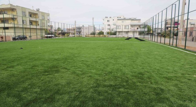 Karaduvar Futbol Sahasında sona yaklaşıldı