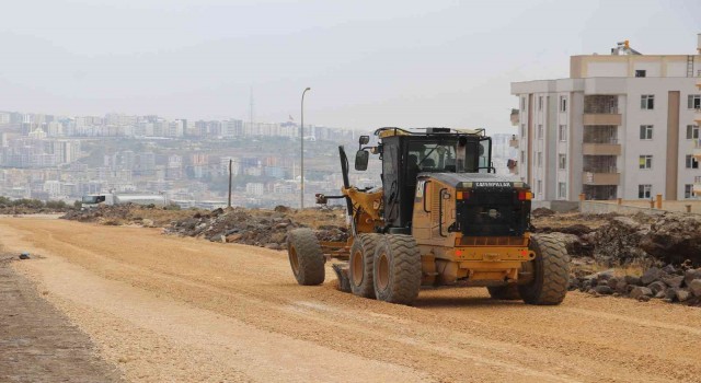 Karaköprüde yeni yollar hizmete sunuluyor