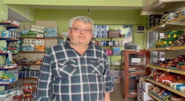 Karnı acıkan tilki markete girip tavuk aradı