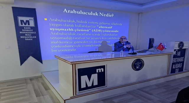 Karsta muhasebecilere eğitim verildi
