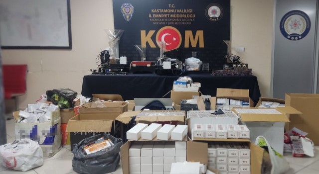 Kastamonuda 26 adrese ‘nefes operasyonu: 16 şahıs hakkında adli işlem yapıldı