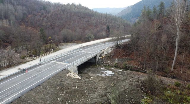 Kastamonuda selde zarar gören 5 köprü onarılarak trafiğe açıldı