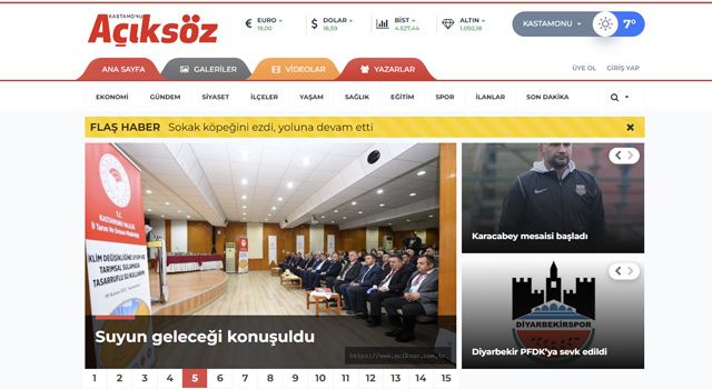 Kastamonu'nun sesi: Açıksöz Gazetesi