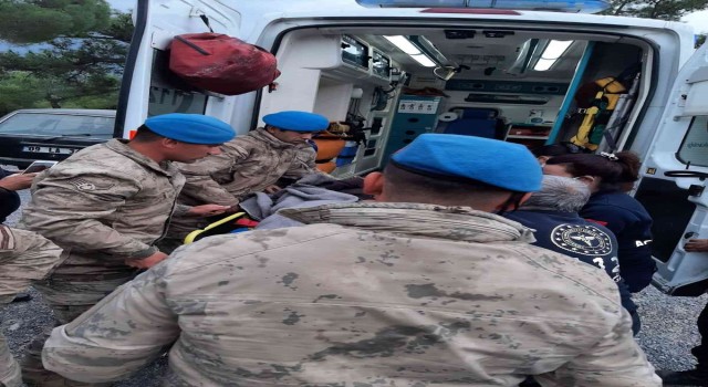 Kaybolan şahsı Jandarma buldu
