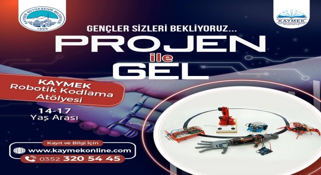 KAYMEKten Gençlere Projen İle Gel Çağrısı