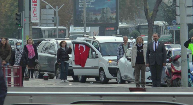 Kayseride 10 Kasım töreni düzenlendi